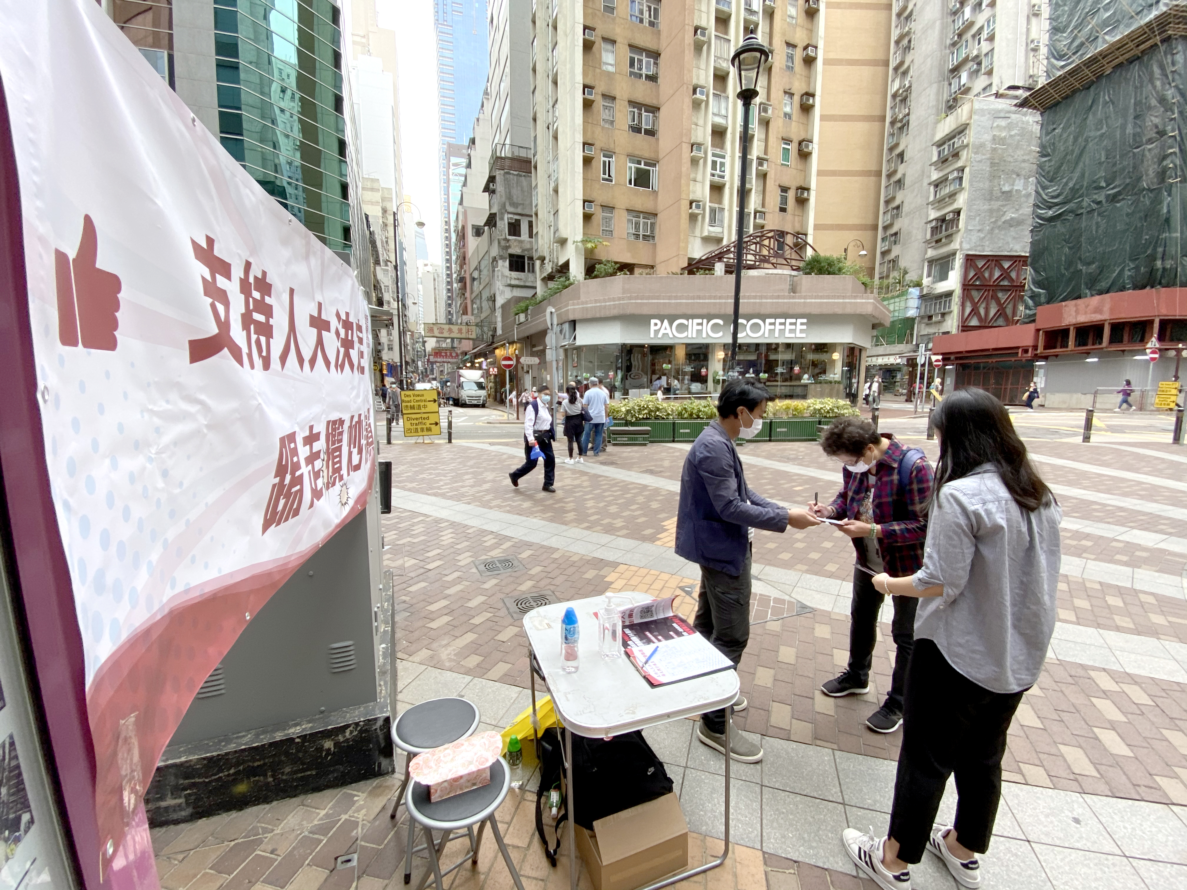 支持人大決定 踢走攬炒議員